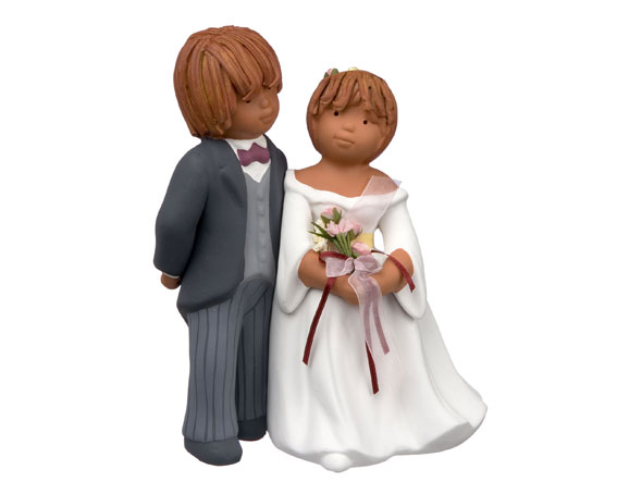 Novios para tarta Felices