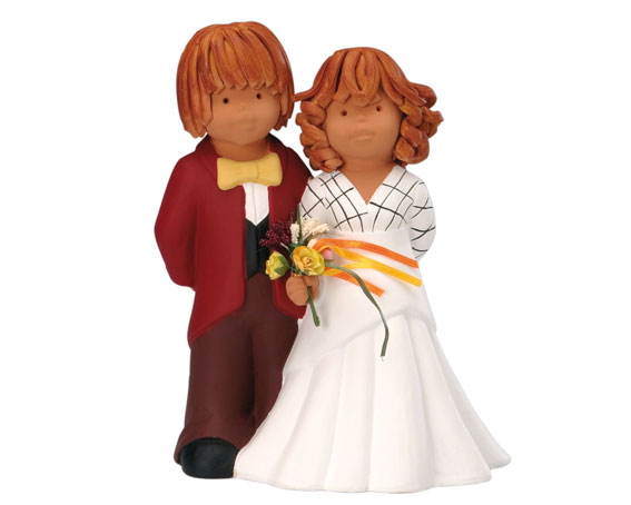 Novios para tarta Glamour