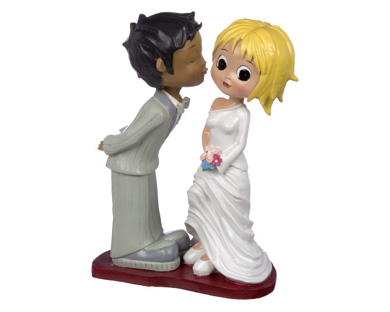 Novios para tarta Choco-vainilla