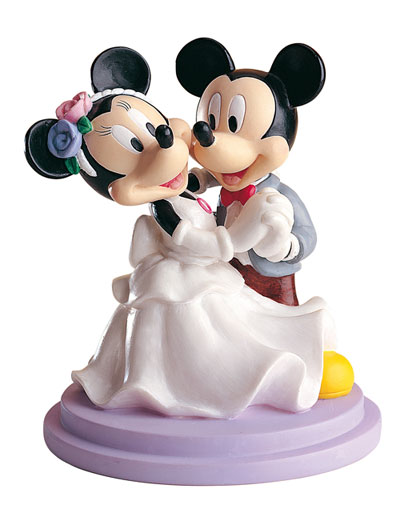 Novios Mickey & Minnie bailando